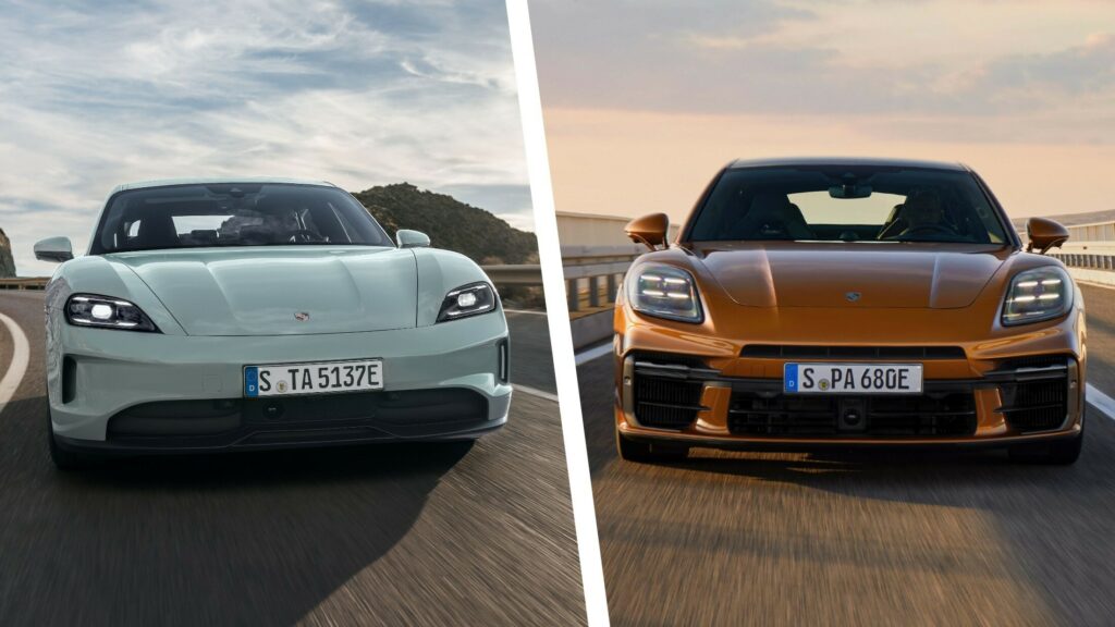  Porsche Taycan To Coexist With Fully Electric Panamera In The Future Lineup