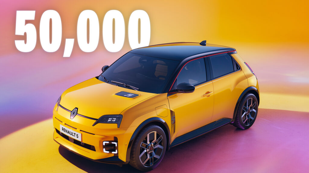  50,000 People Are Already On The Renault 5 E-Tech Waiting List