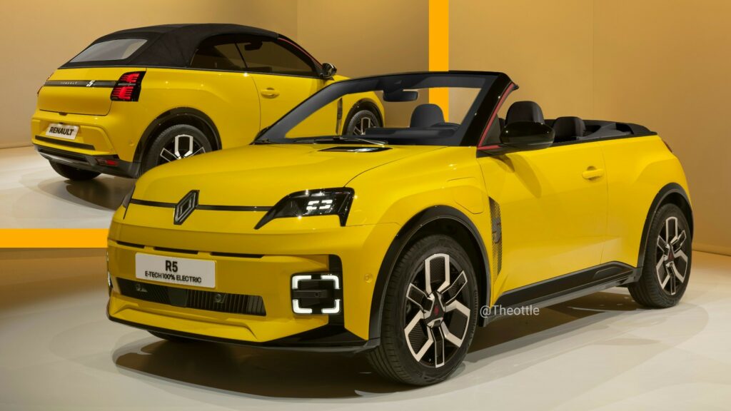  The Renault 5 Would Make For A Très Chic Cabrio, But It Won’t Happen