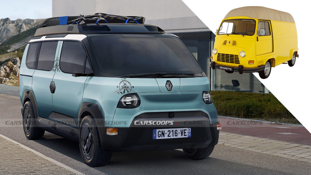  Renault Estafette EV: Is It Time for The OG French Van’s Retrofuturistic Return?