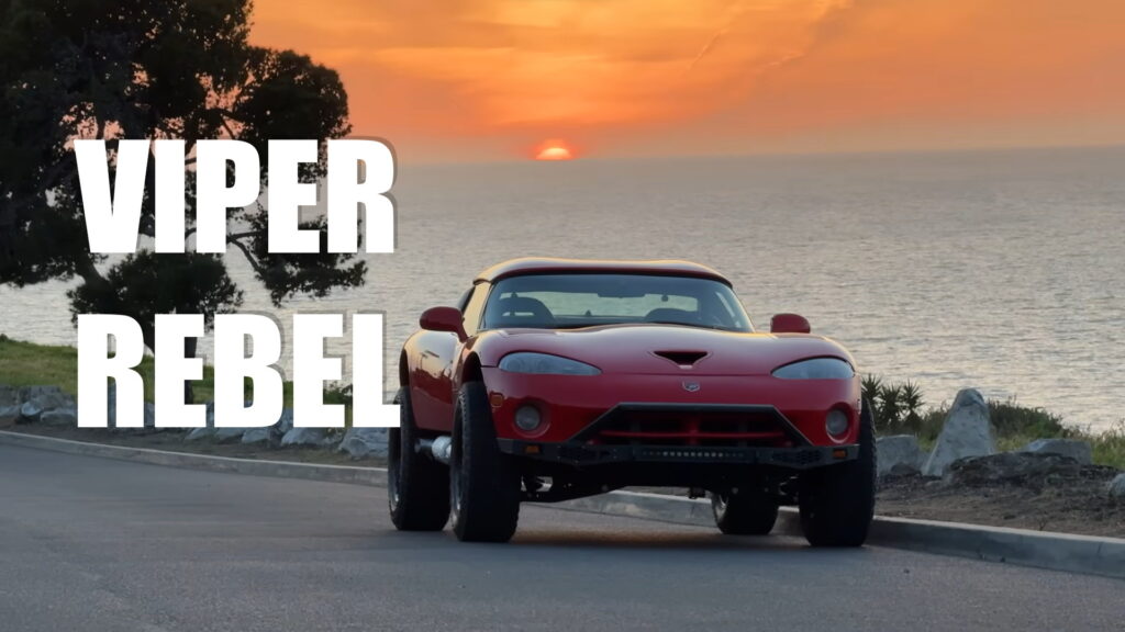  This Off-Road Dodge Viper Is The Most American Safari Machine Ever Built