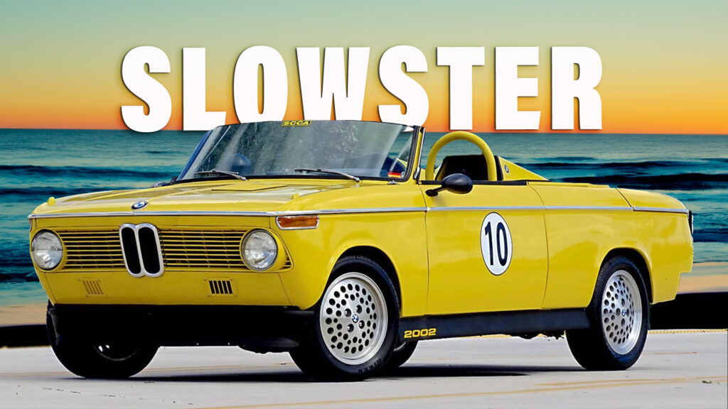  Why Spend $1M For A 356 Speedster When You Can Have This Custom BMW 2002 For $15k?