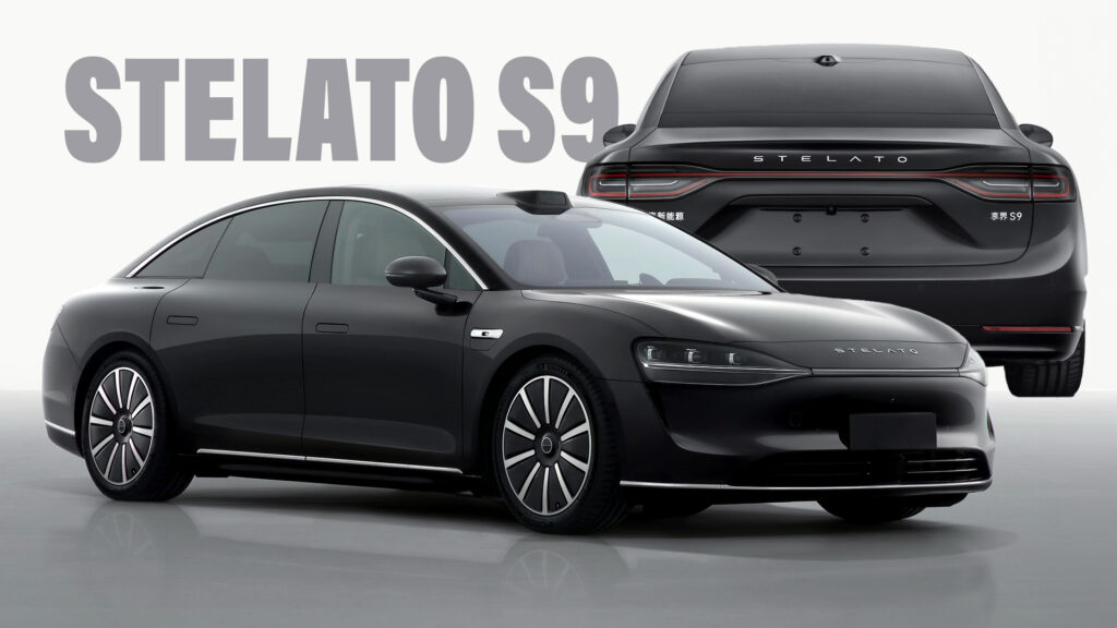  Stelato S9 Is A New Electric Sedan From Tech Giant Huawei And BAIC
