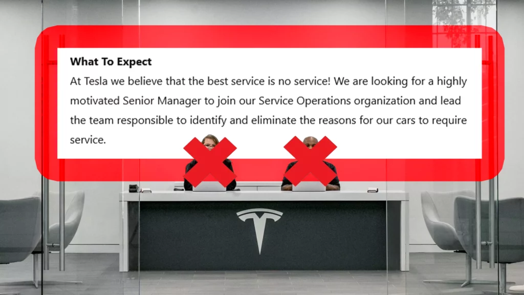  Tesla Hiring Service Operations Manager To Eradicate Need For Car Service