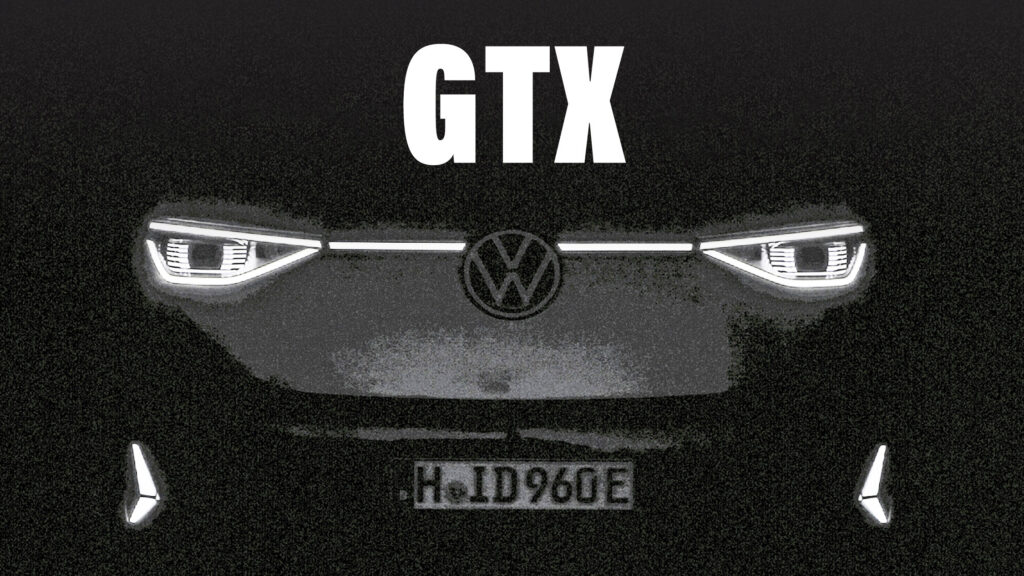  VW ID. Buzz GTX Teased, Will Debut On March 21