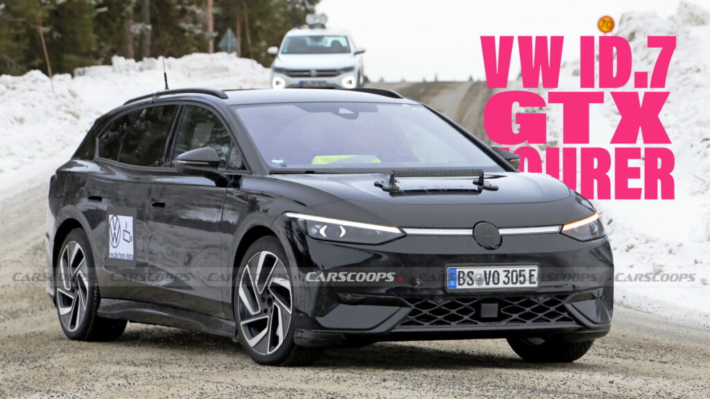  New VW ID.7 GTX Tourer Will Be A Performance Wagon For The Electric Age