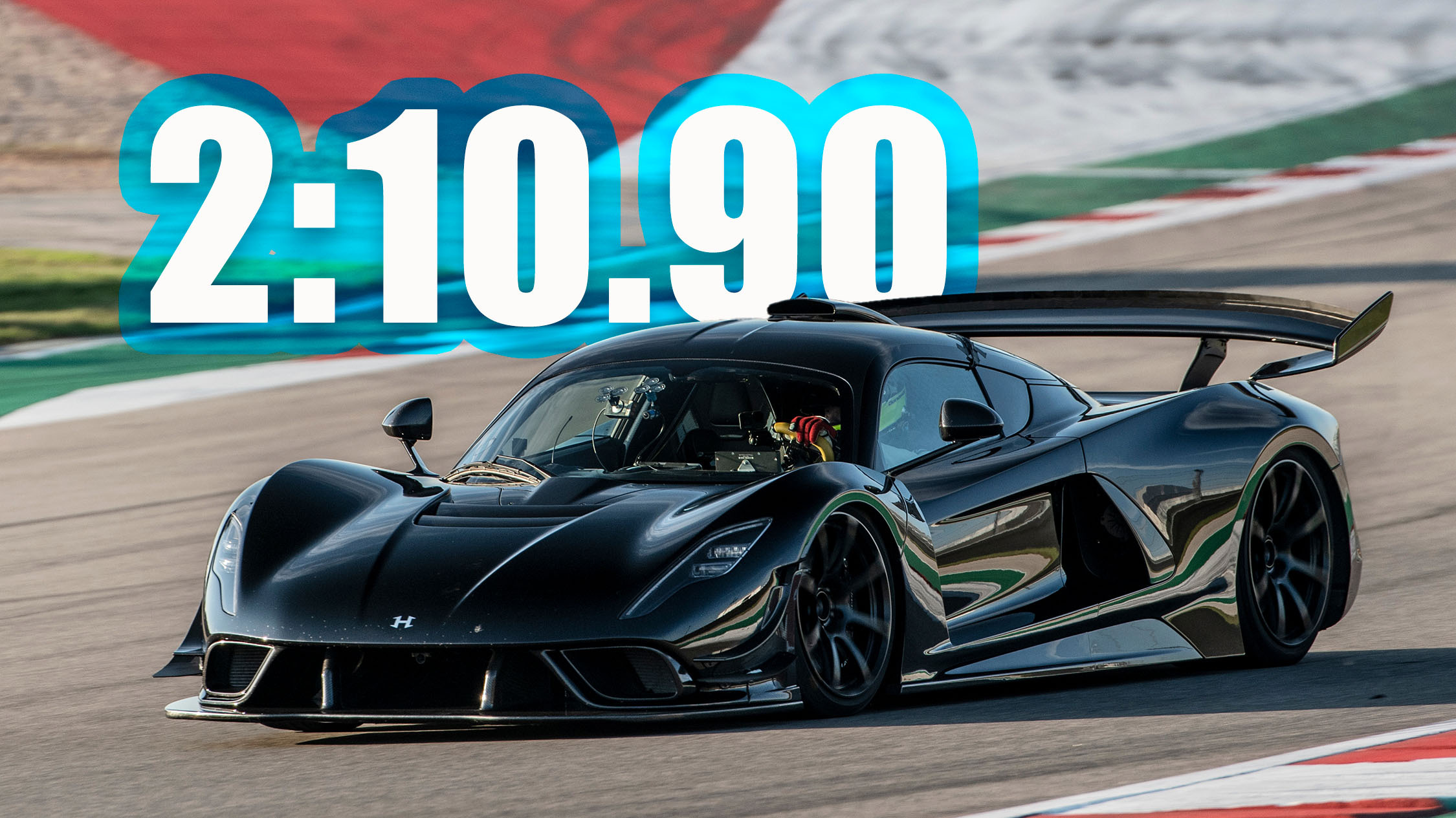 Hennessey Venom F5 Revolution Crushes COTA Record, King Reclaims Throne in Spectacular Fashion!