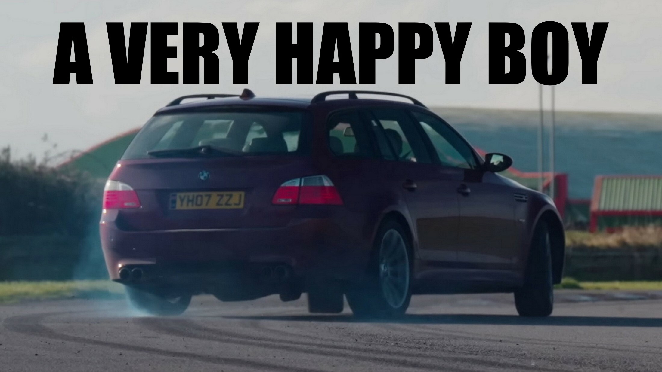 Chris Harris Buzzes With Excitement Behind The Wheel Of His E61 BMW M5 ...