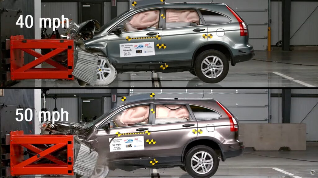  The IIHS Explains Why It Doesn’t Crash Test Vehicles At Higher Speeds