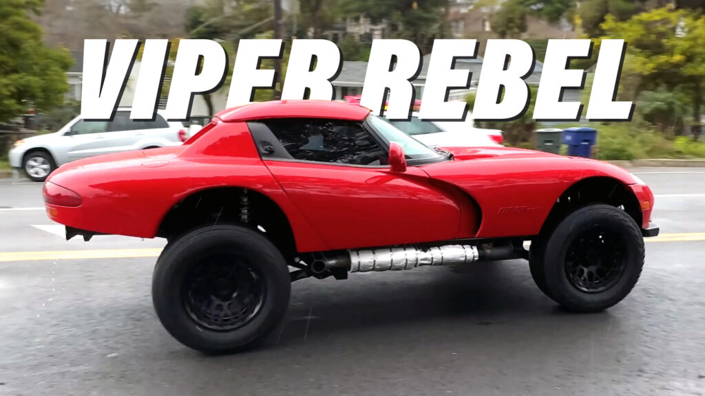  This Off-Road Dodge Viper Is The Most American Safari Machine Ever