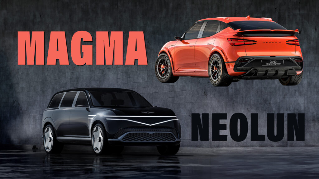  Genesis Neolun Concept Previews BMW X7 Rival, While GV60 Magma, Performance Brand