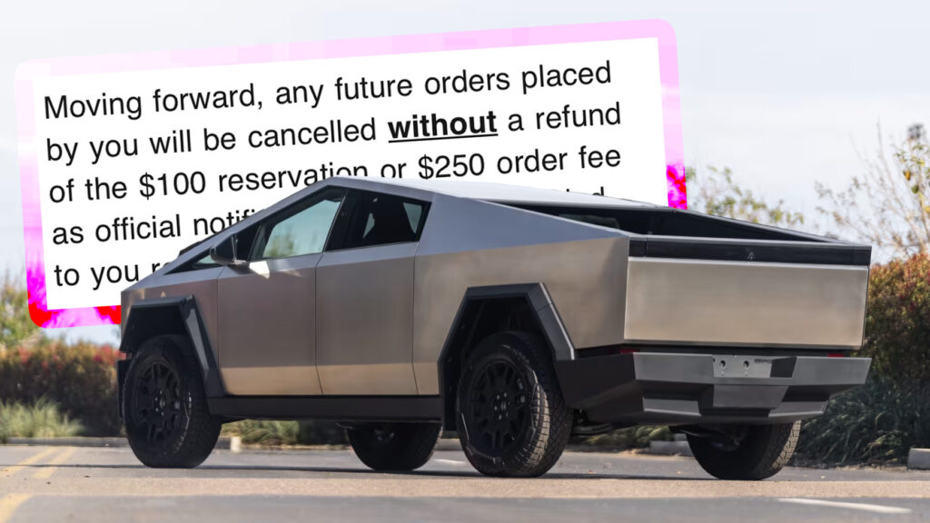  Cybertruck Owner Claims Tesla Blacklisted Them For Listing EV For Sale