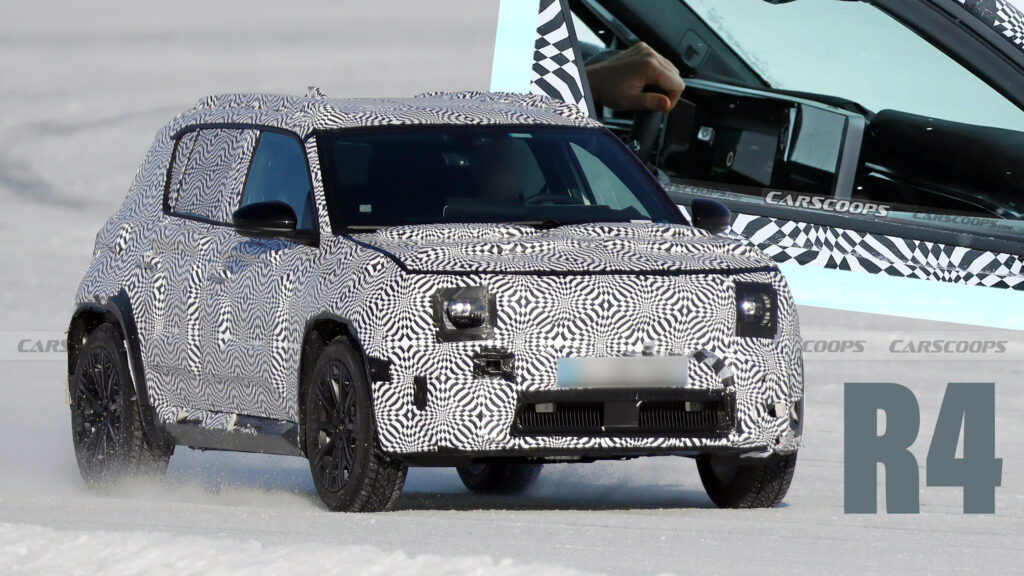  New Renault 4 EV Spied As The 5’s Crossover Sibling