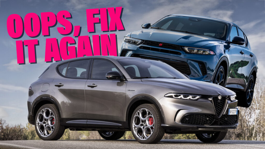  Stellantis Made Another Sticker Error On Alfa Romeo Tonale, Dodge Hornet