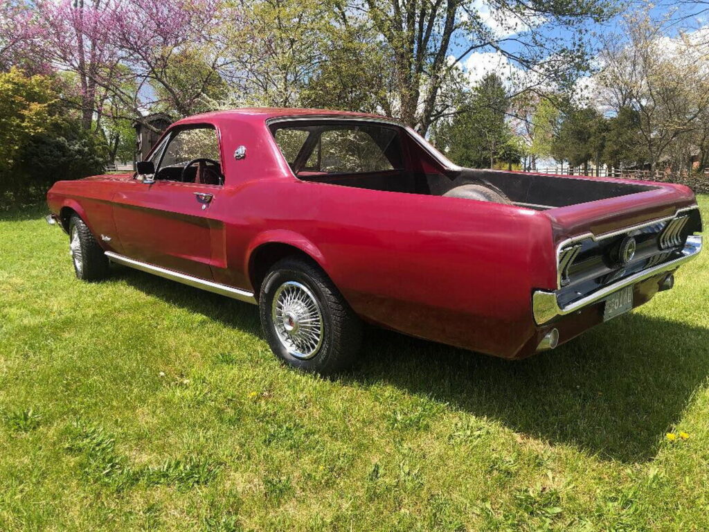  This 1968 Mustang Pickup Is Actually Pretty Neat In A Mustero Kind Of Way