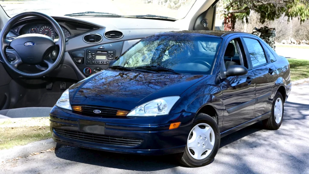     134-Mile 2002 Ford Focus resurfaces, this time for auction
