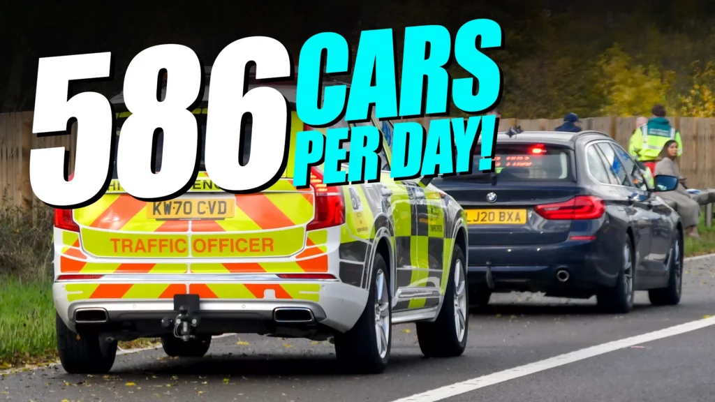  UK Police Seized Nearly A Quarter Million Cars Last Year