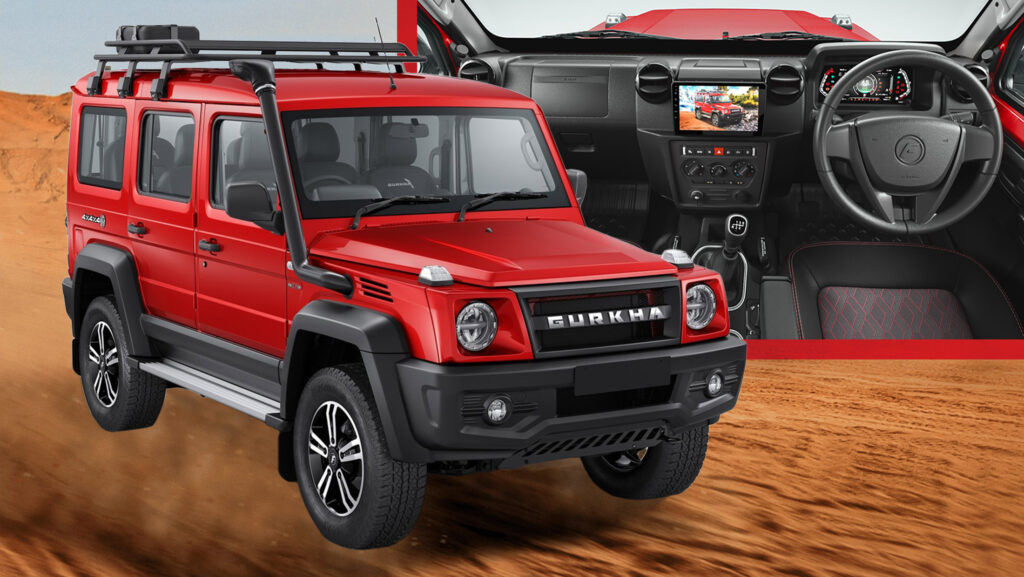  Force Gurkha 5-Door Is Your Budget G-Class From India