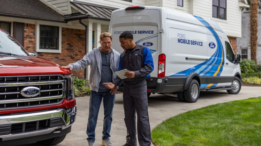  Ford Combats Dealer Service Shortages With Nationwide Mobile Mechanic Fleet