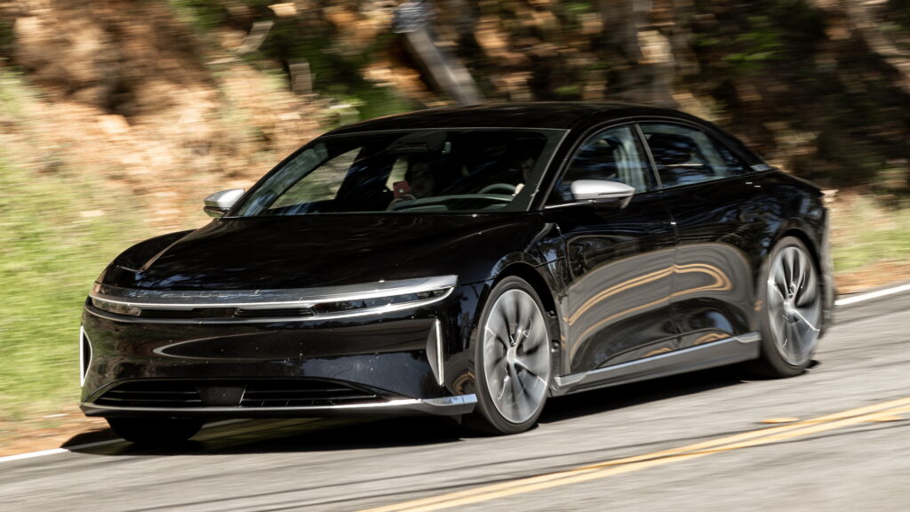  2024 Lucid Air Grand Touring Charges Faster, Now Starts At $109,900