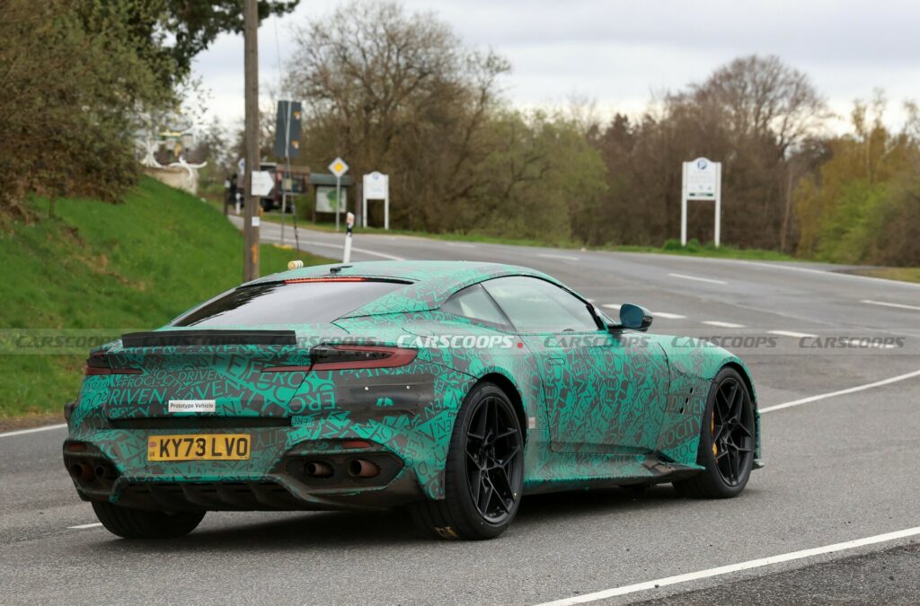 Aston Martin DBS Drops Camo Revealing More Traditional Design