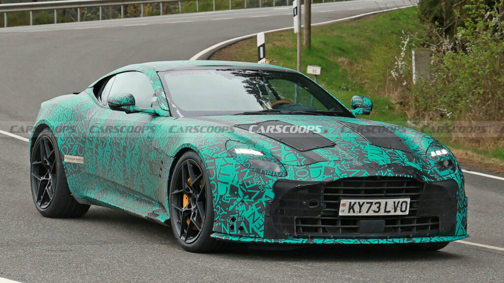  Aston Martin DBS Drops Camo Revealing More Traditional Design