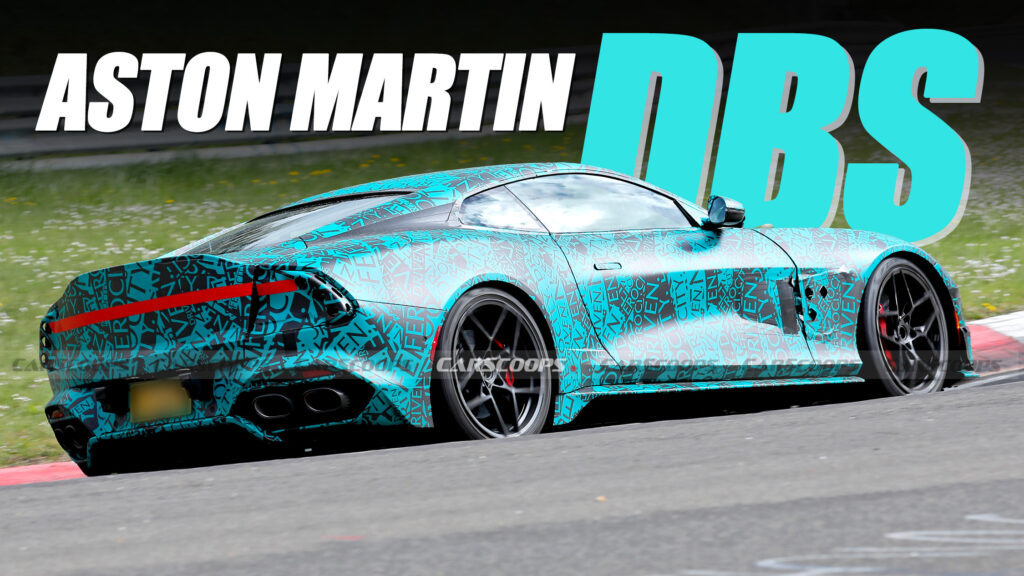 New Aston Martin DBS Reveals More Skin Amidst V12 Rumors - WebTimes