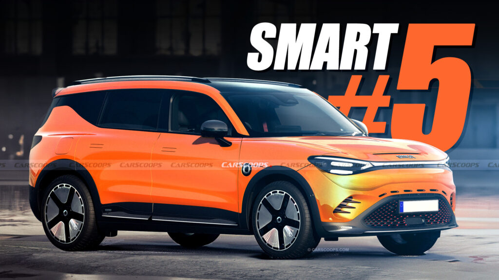  2025 Smart #5 EV: This Is What The Production SUV Will Look Like