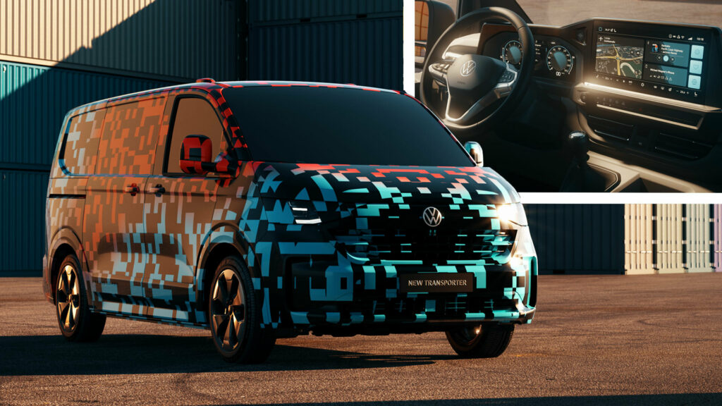  VW Details New Transporter Ahead Of September Debut