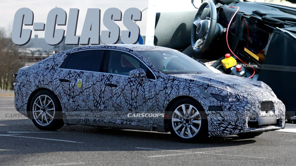 2026 Mercedes C-Class EV Is Shaping Up To Be Part EQS And Part Model 3