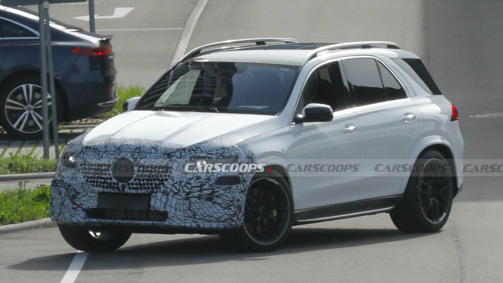  Mercedes GLE Appears Primed To Get A Second Facelift