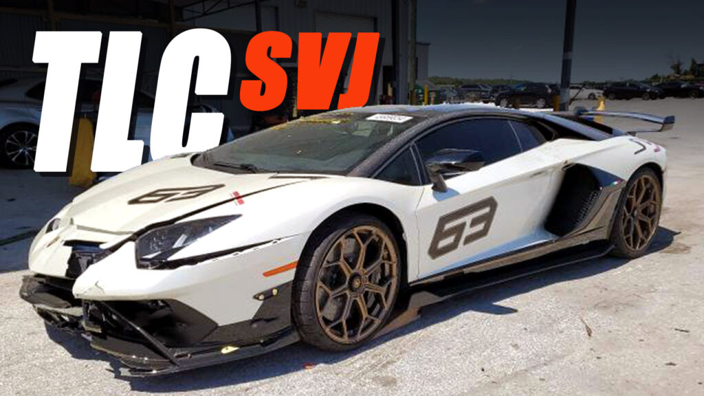  Do You Dare Rescue This Damaged 2020 Lamborghini Aventador SVJ?