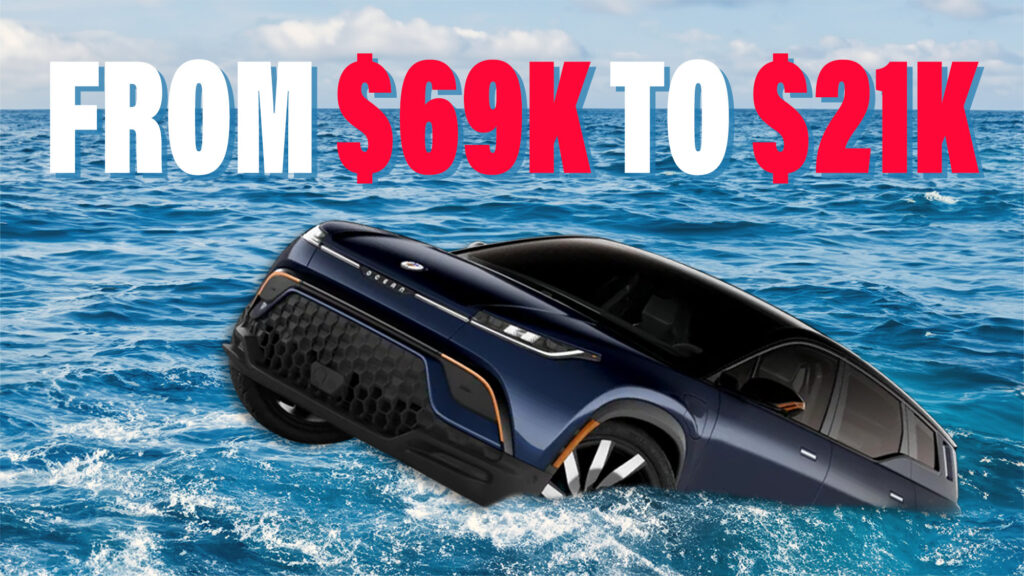  Yikes! Fisker Ocean Loses 69% Value In Just 2 Months