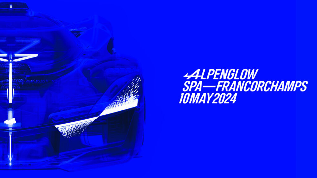  Updated Alpine Alpenglow Concept To Lap Spa-Francorchamps Next Month