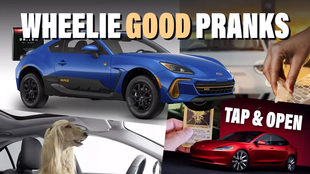  Prankshift: Automakers Rev Up Ridiculous Ideas For April Fool’s Day