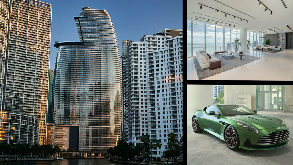  Aston Martin Residences Miami Now Open, Take A Peek Inside
