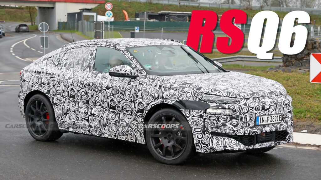 Audi RS Q6 Sportback E-Tron Spied, Could Pack A 600+ HP Punch