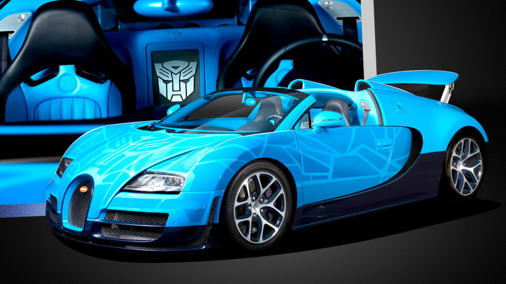  Bugatti Veyron GS Vitesse “Transformers” Proves You Don’t Have To Grow Up To Be Rich
