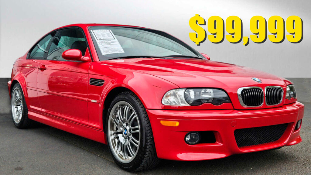  Would You Cough Up $100,000 For This BMW E46 M3?