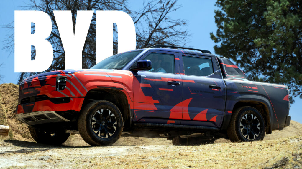  New BYD Electrified Pickup Coming In 2024 With 480 HP, Heading To Mexico, Australia