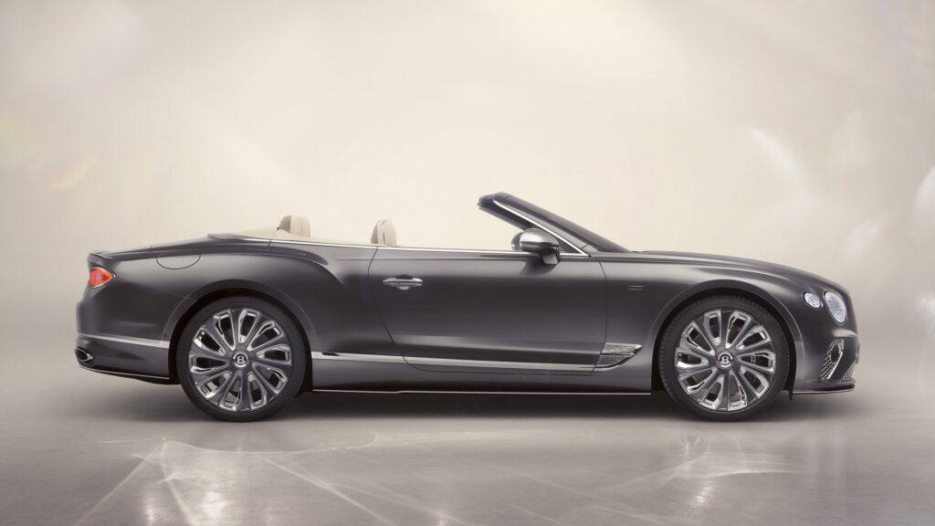  Bespoke Bentley Continental GTC Mulliner Features Actual Diamonds And White Gold Inside