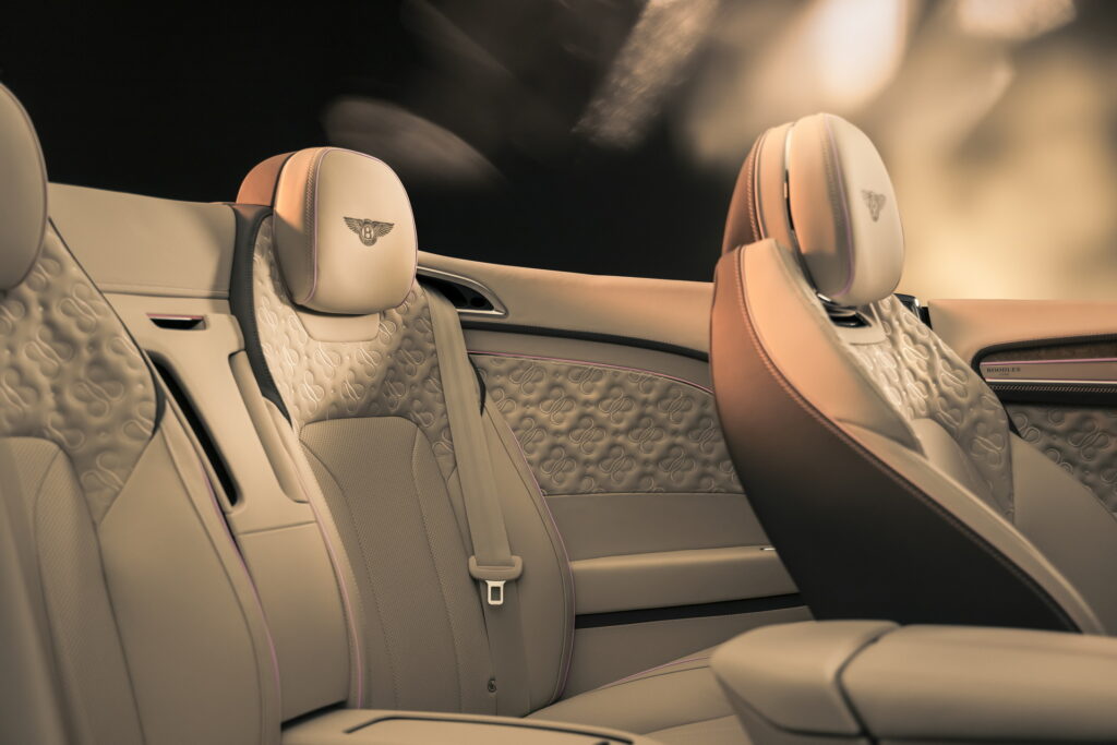  Bespoke Bentley Continental GTC Mulliner Features Actual Diamonds And White Gold Inside