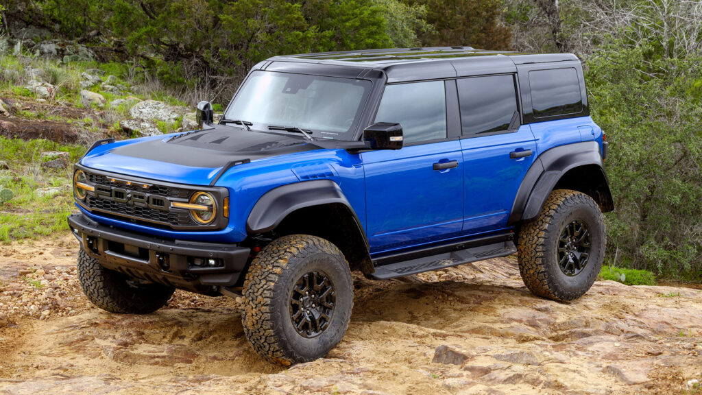  Ford Bronco Raptor Goes Dark With $4,995 Black Appearance Package