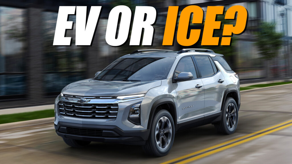 Base ICE 2025 Chevy Equinox Could Be Pricier Than EV