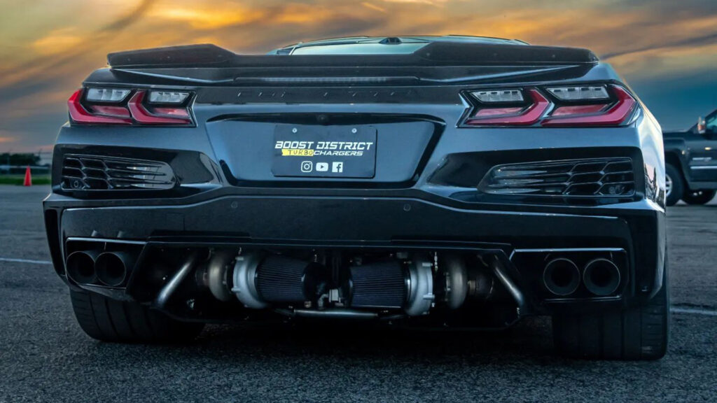  Zora Who? Tuned Twin-Turbo Corvette E-Ray With 1,000 HP Runs 1/4 Mile In 9.7 Seconds
