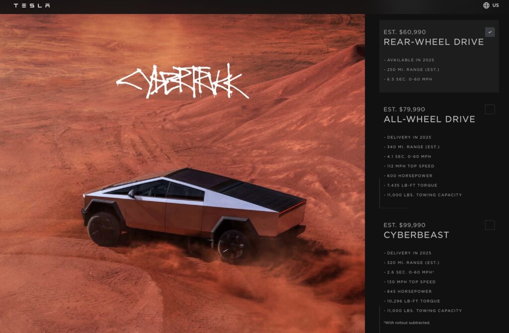  Want A Cybertruck? You&rsquo;re Out-A-Luck Until 2025