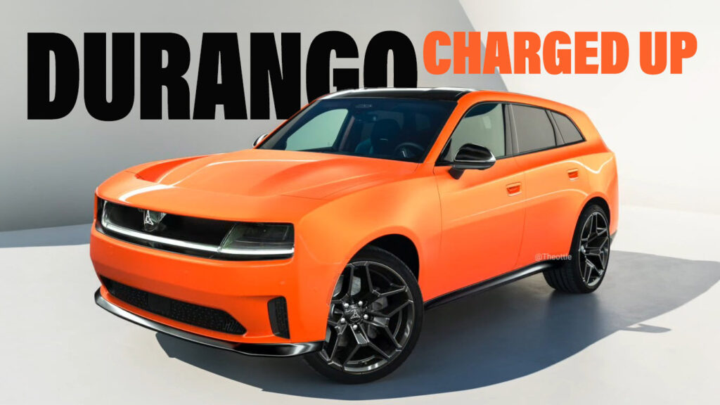  Next-Gen Dodge Durango Imagined Like A Swollen Charger