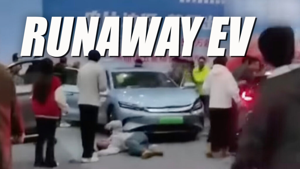   5 مجروح پس از EVOL رفتن AWOL در نمایشگاه خودرو چین
