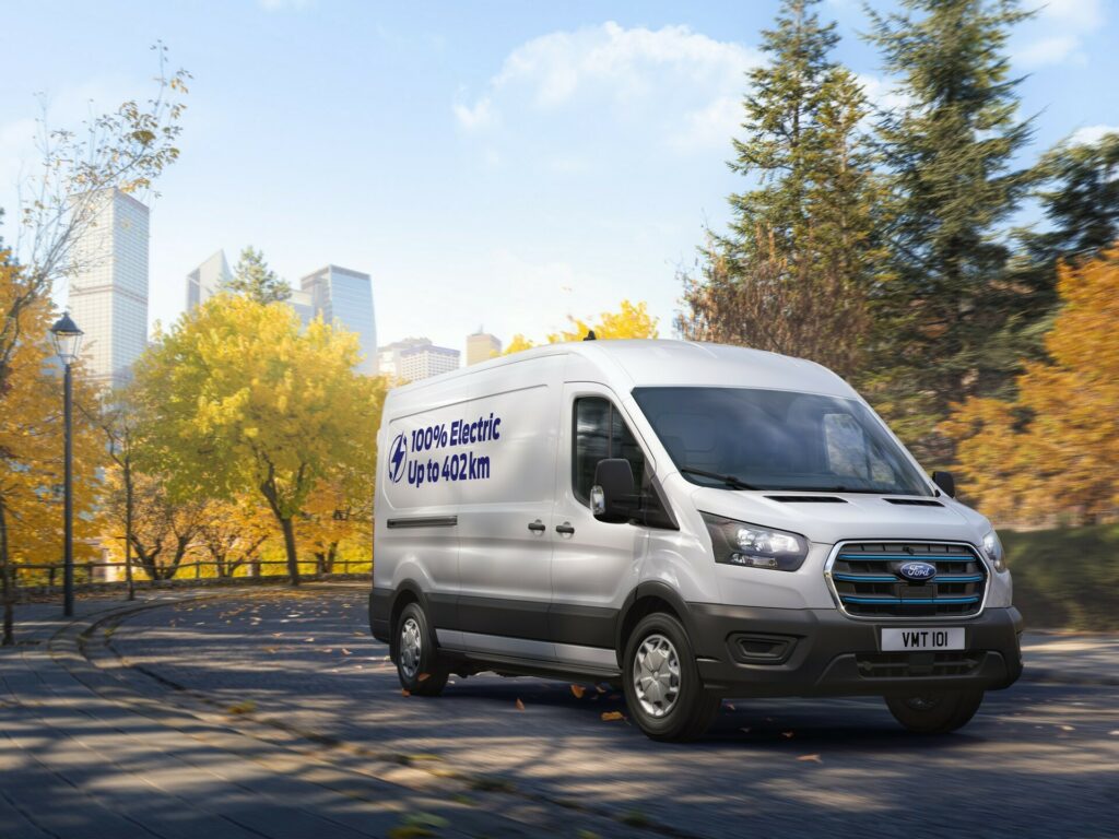  Europeans Have A New Ford E-Transit Extended Range With A 89 kWh Pack