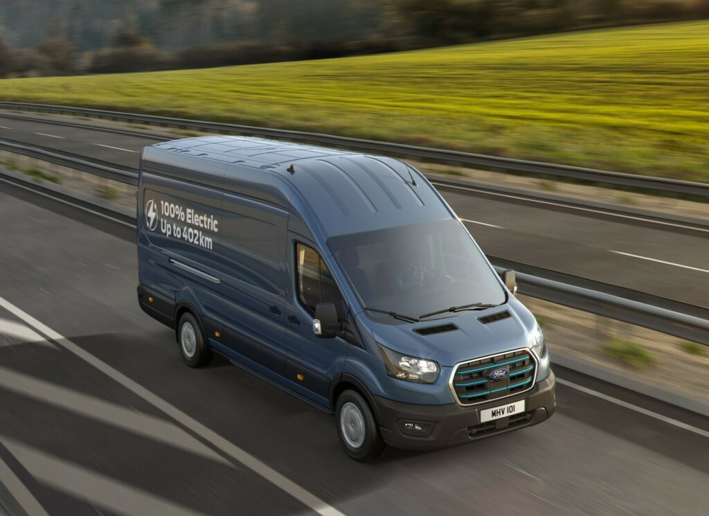  Europeans Have A New Ford E-Transit Extended Range With A 89 kWh Pack